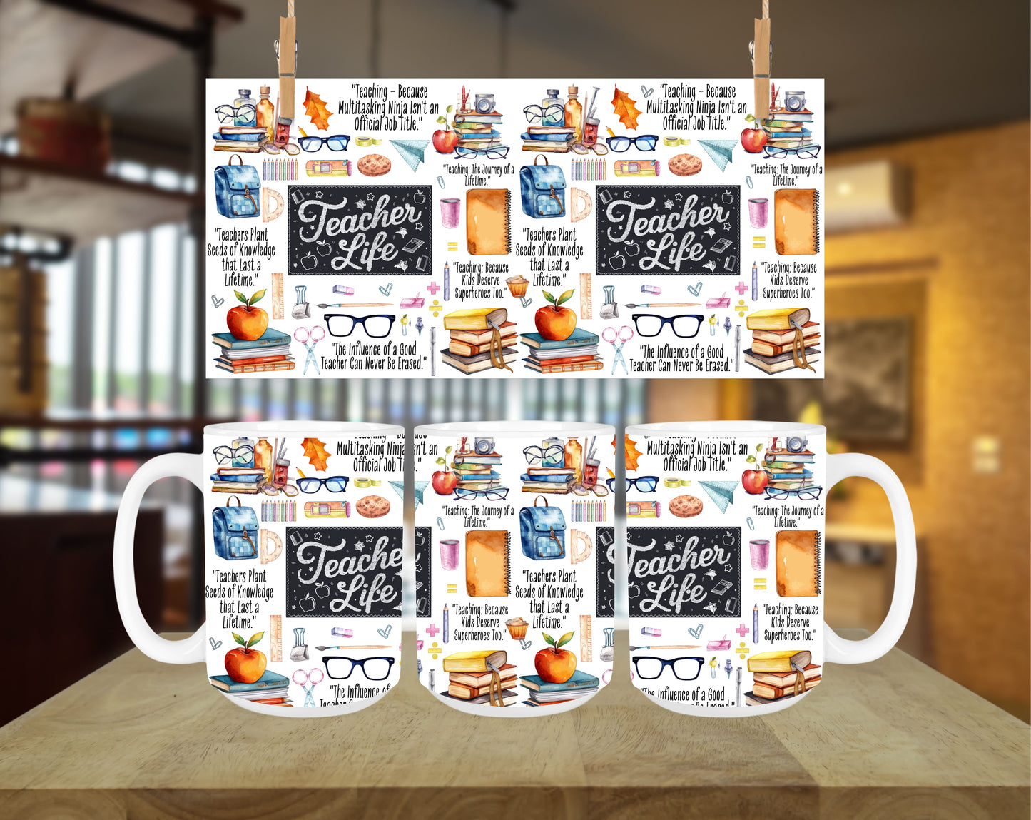 Customized Ceramic Mugs - 15oz