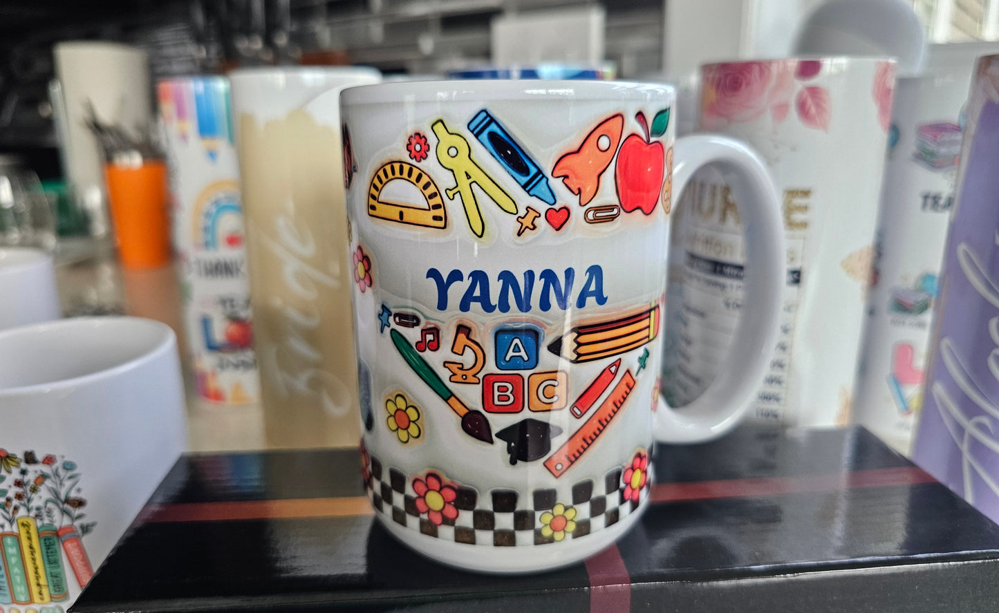 Customized Ceramic Mugs - 15oz