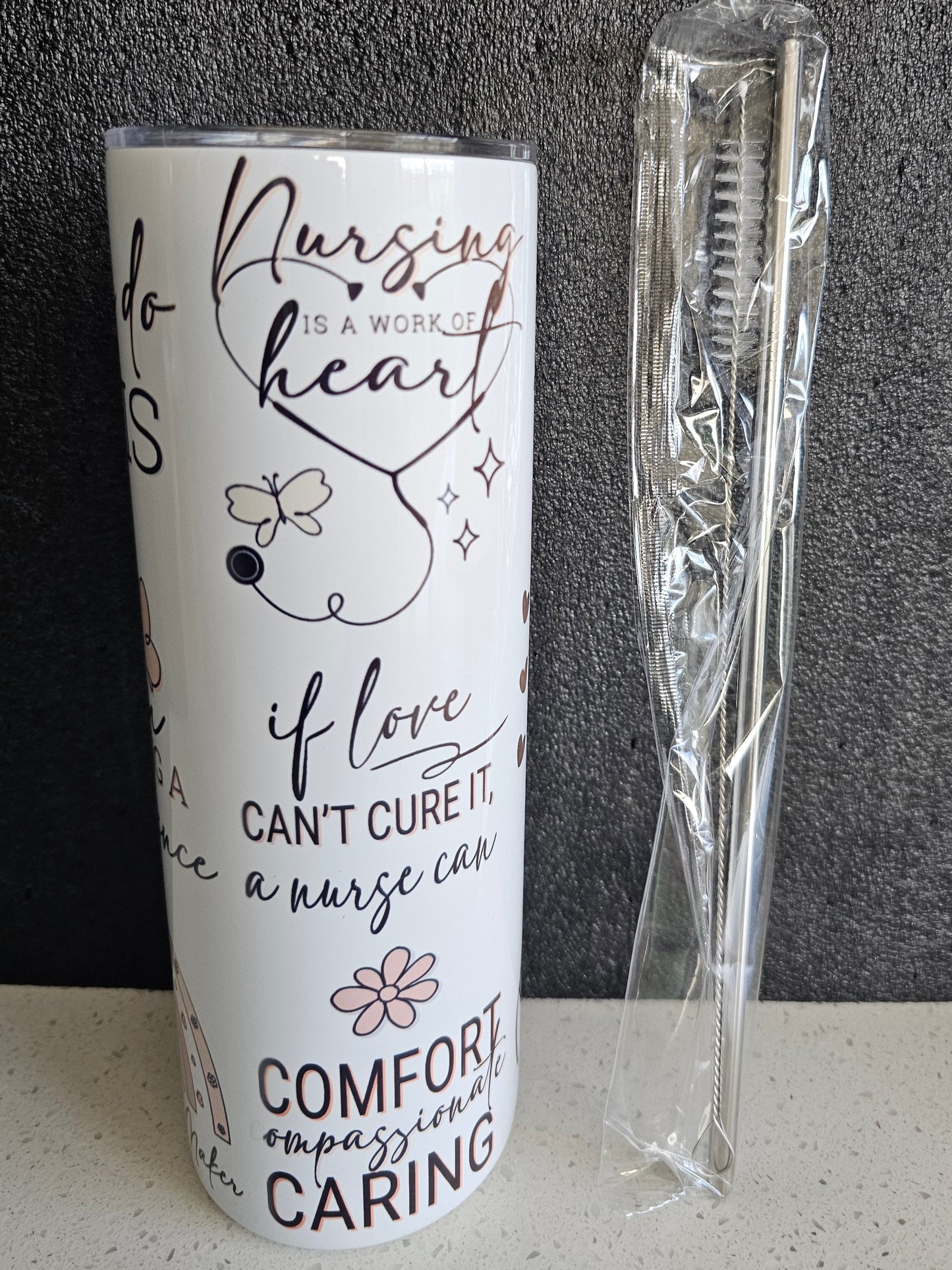 Skinny Travel Tumbler - 20 oz