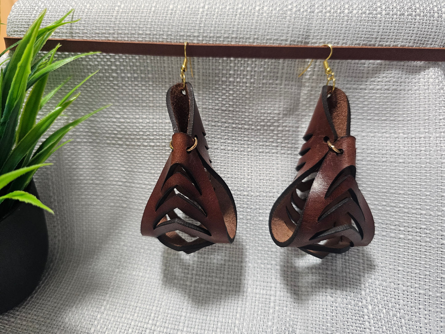 Genuine Leather Earrings