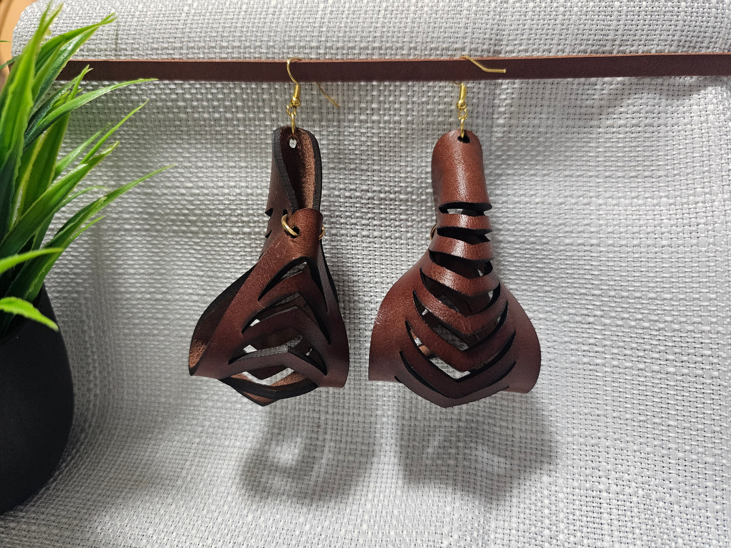 Genuine Leather Earrings
