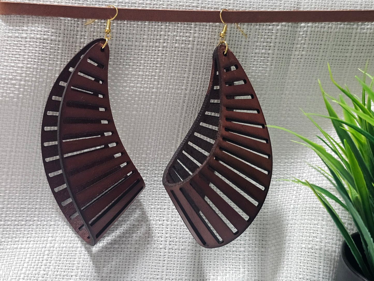 Genuine Leather Earrings