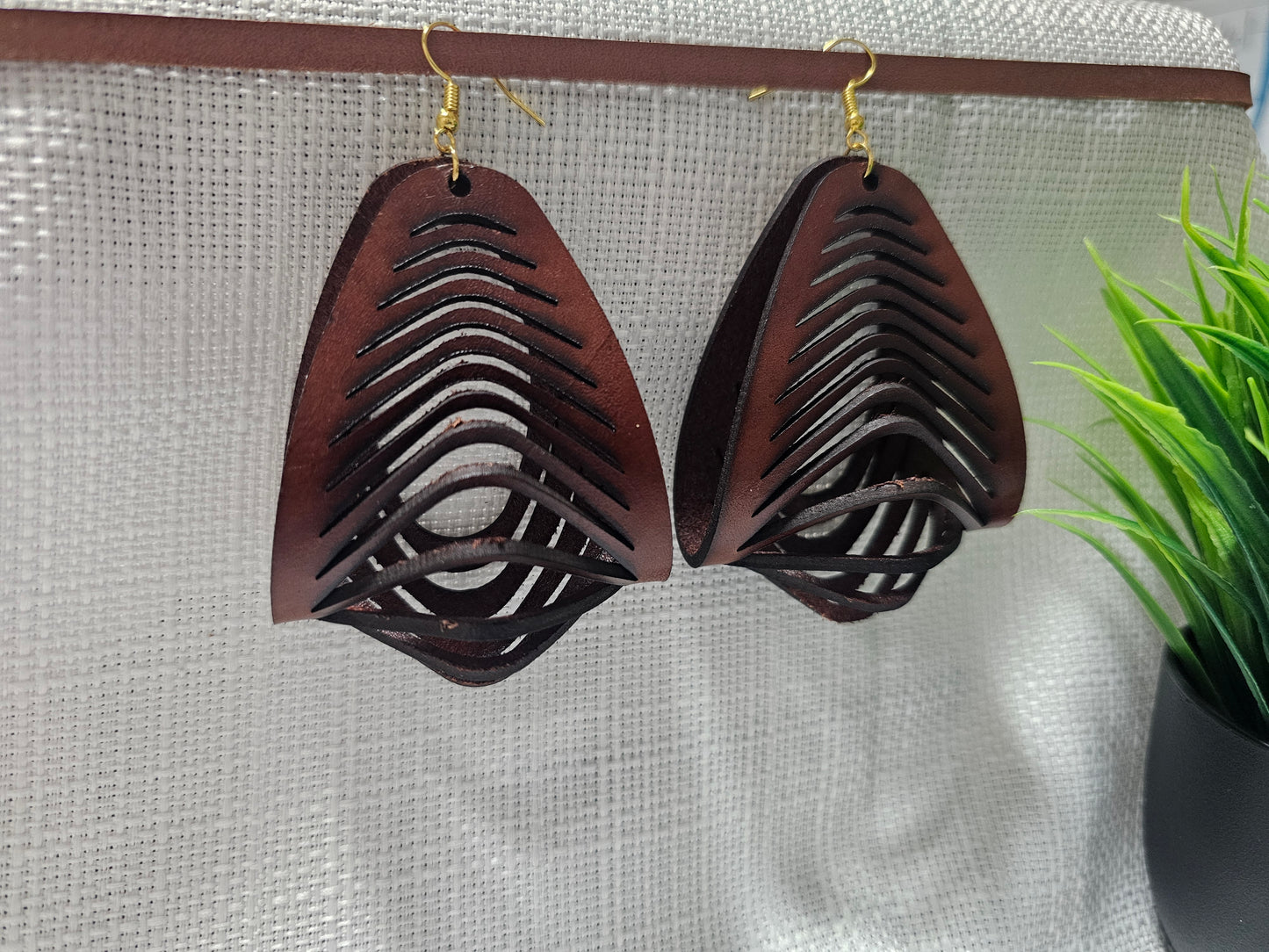Genuine Leather Earrings