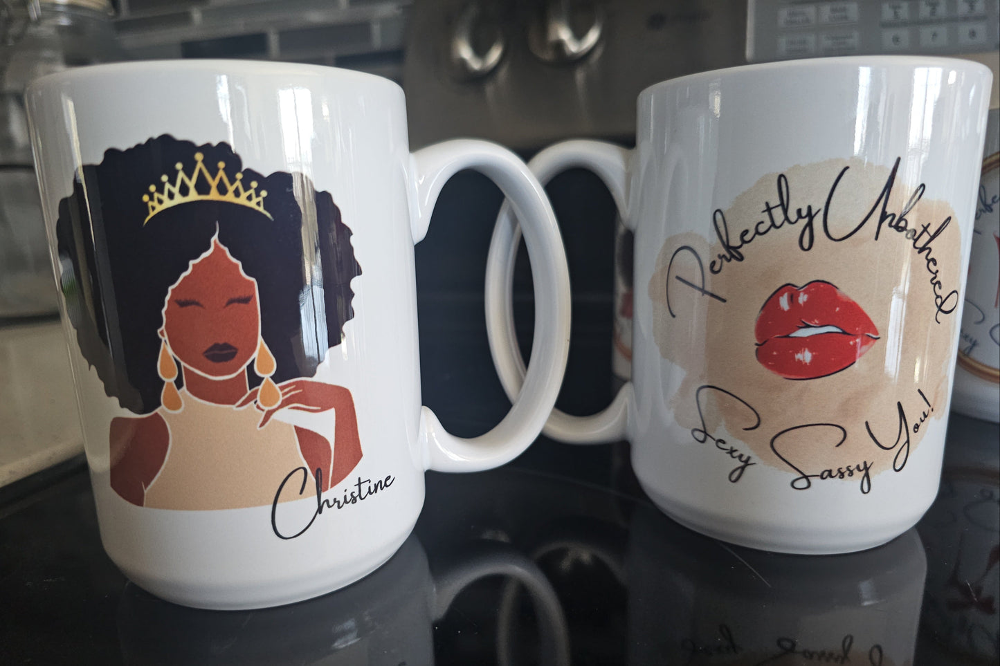 Customized Ceramic Mugs - 15oz