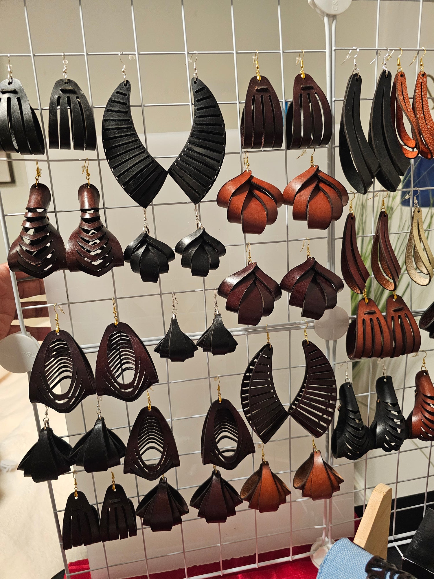 Leather Earrings