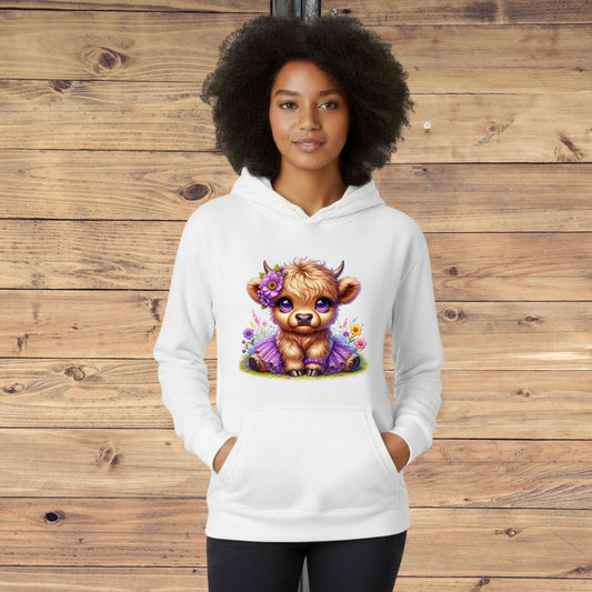 Highland Cow - Purple