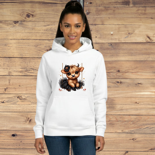 Highland Cow - Black Swing