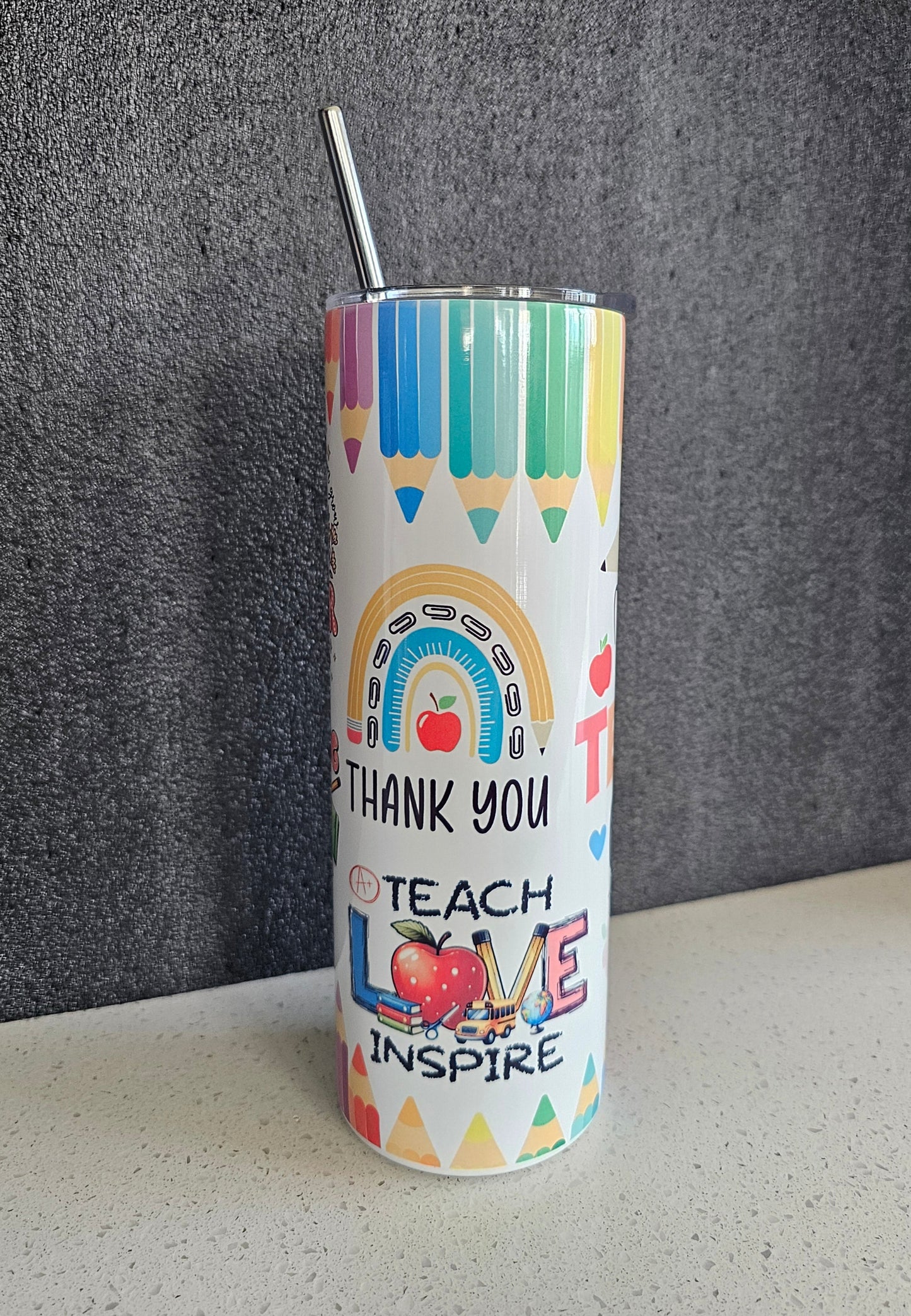 Skinny Travel Tumbler - 20 oz
