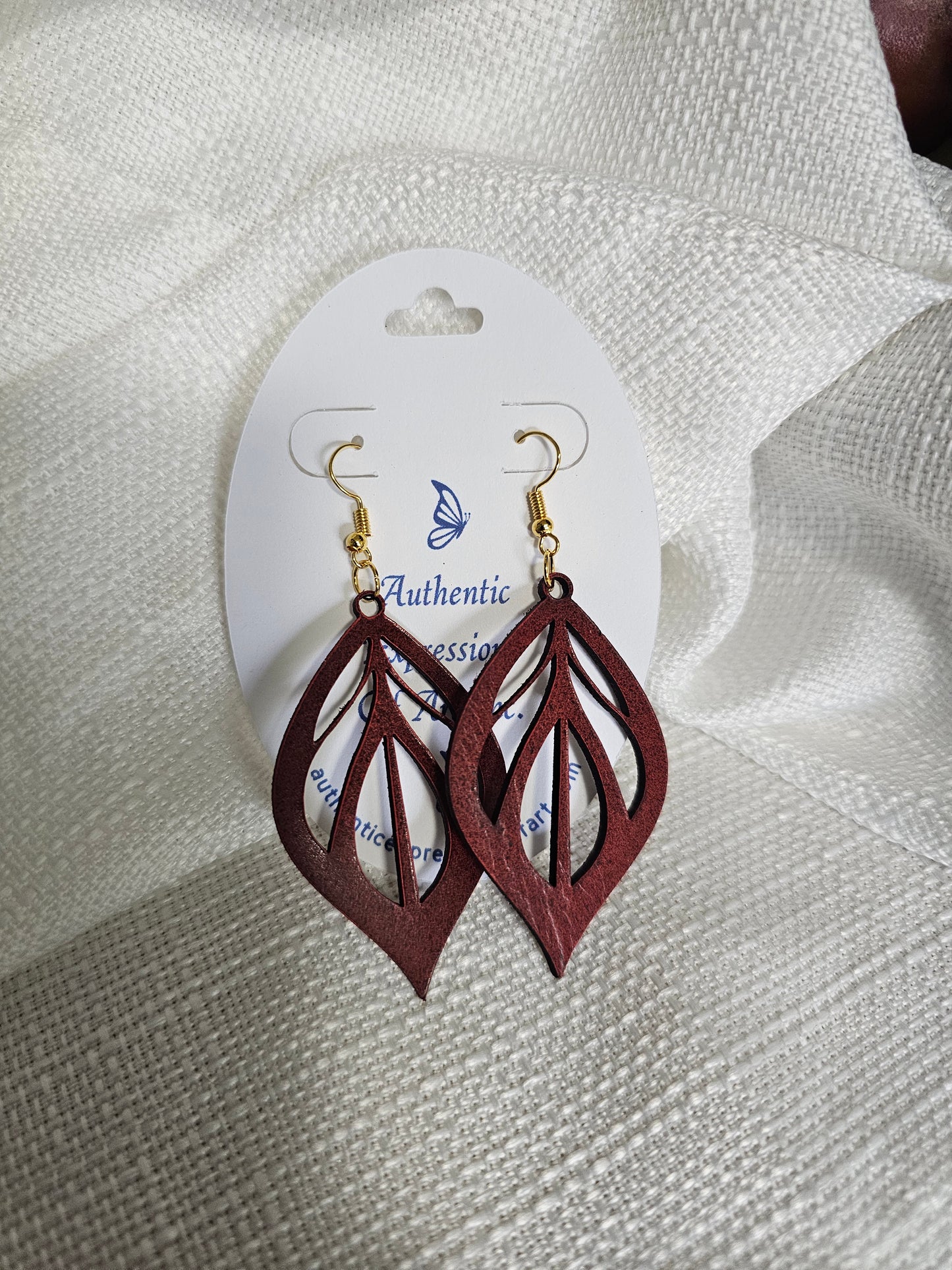 Genuine Leather Earrings
