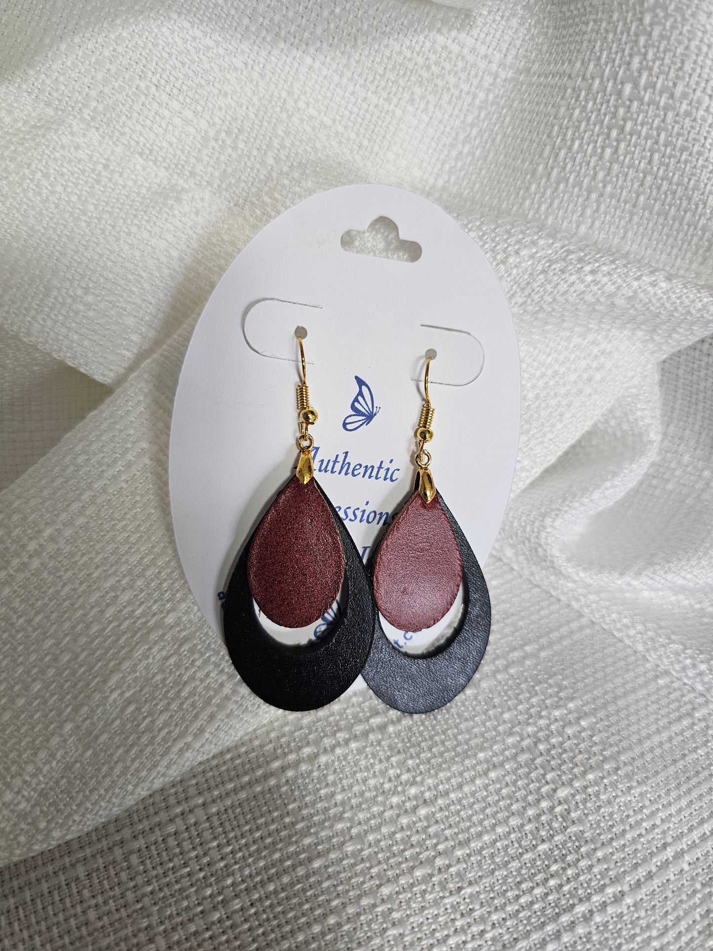 Genuine Leather Earrings