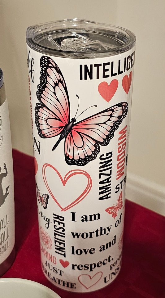 Pink Butterfly Affirmations