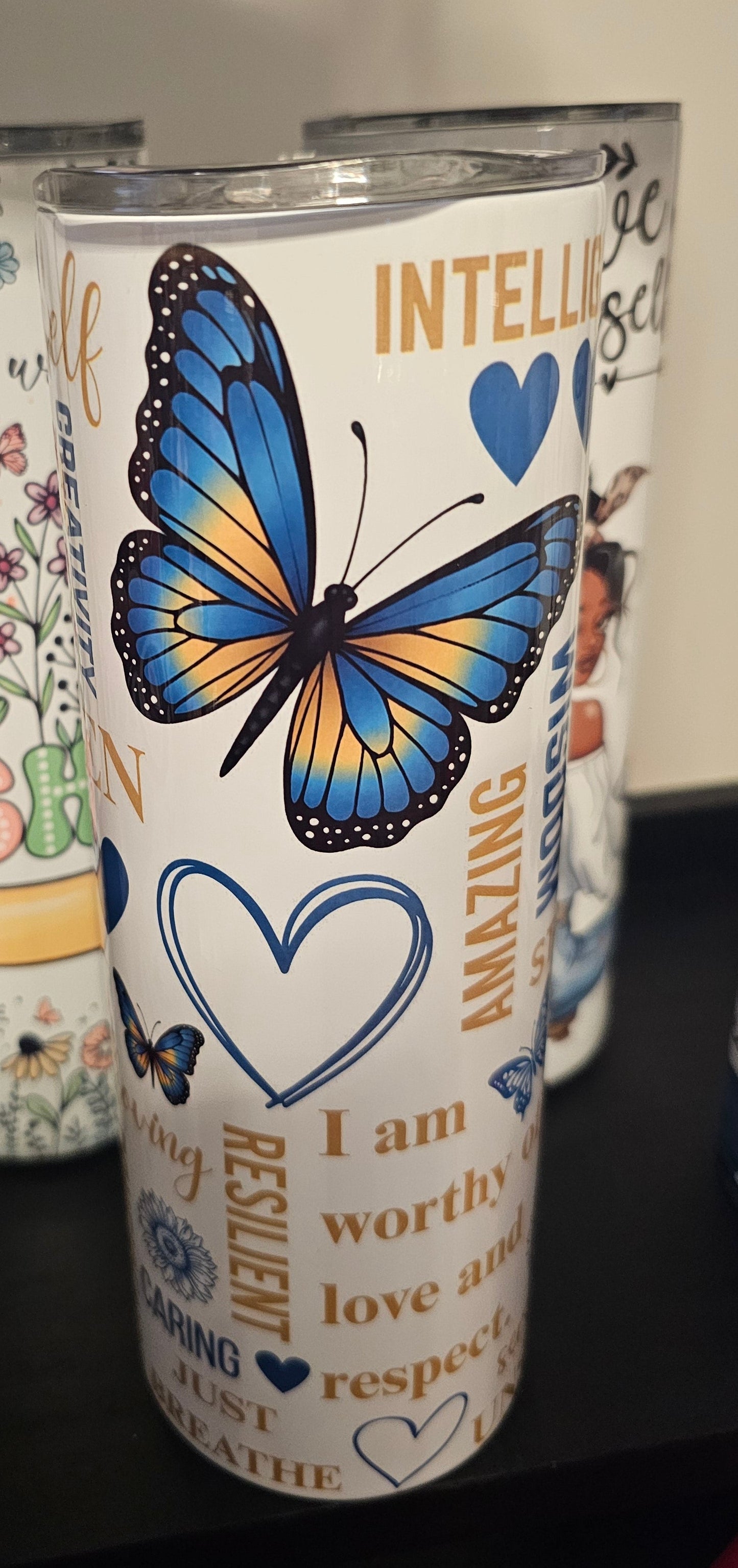 Blue Butterfly Affirmations