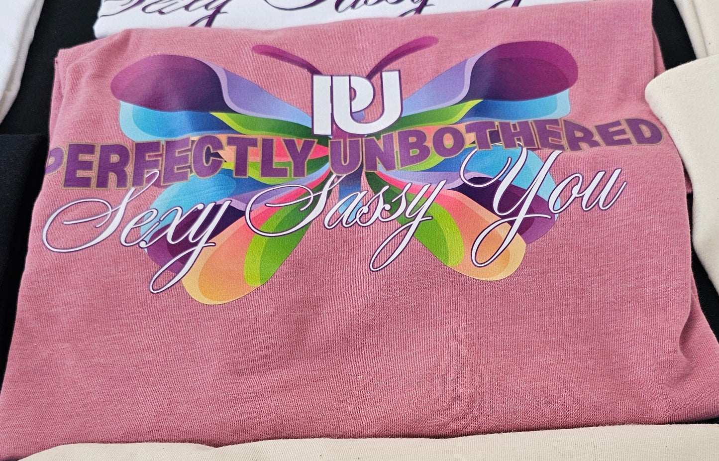 Perfectly Unbothered - Rainbow Butterfly