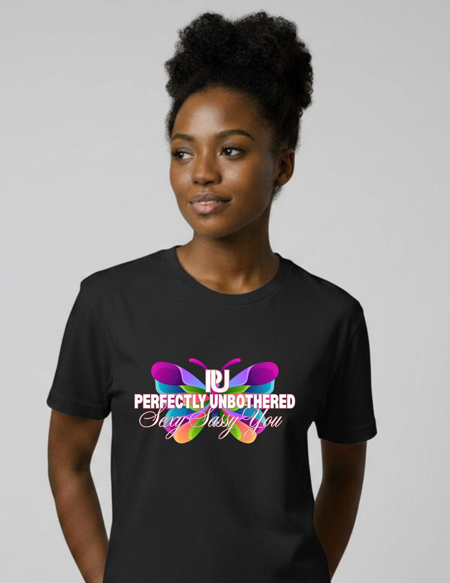 Perfectly Unbothered - Rainbow Butterfly