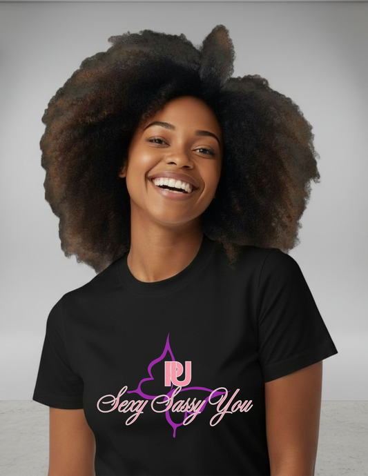 Perfectly Unbothered - Butterfly - Purple Silhouette