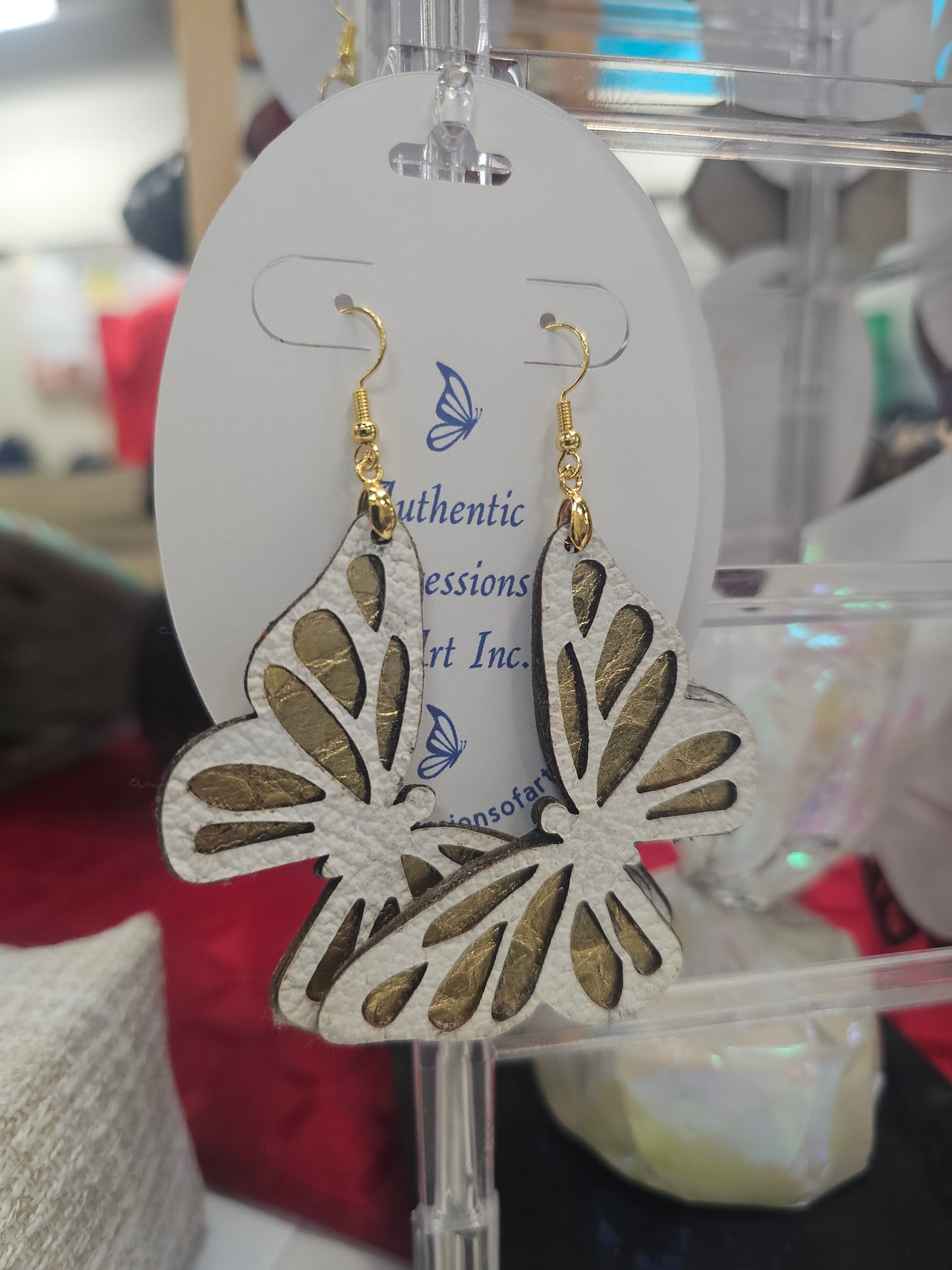 Genuine Leather Earrings