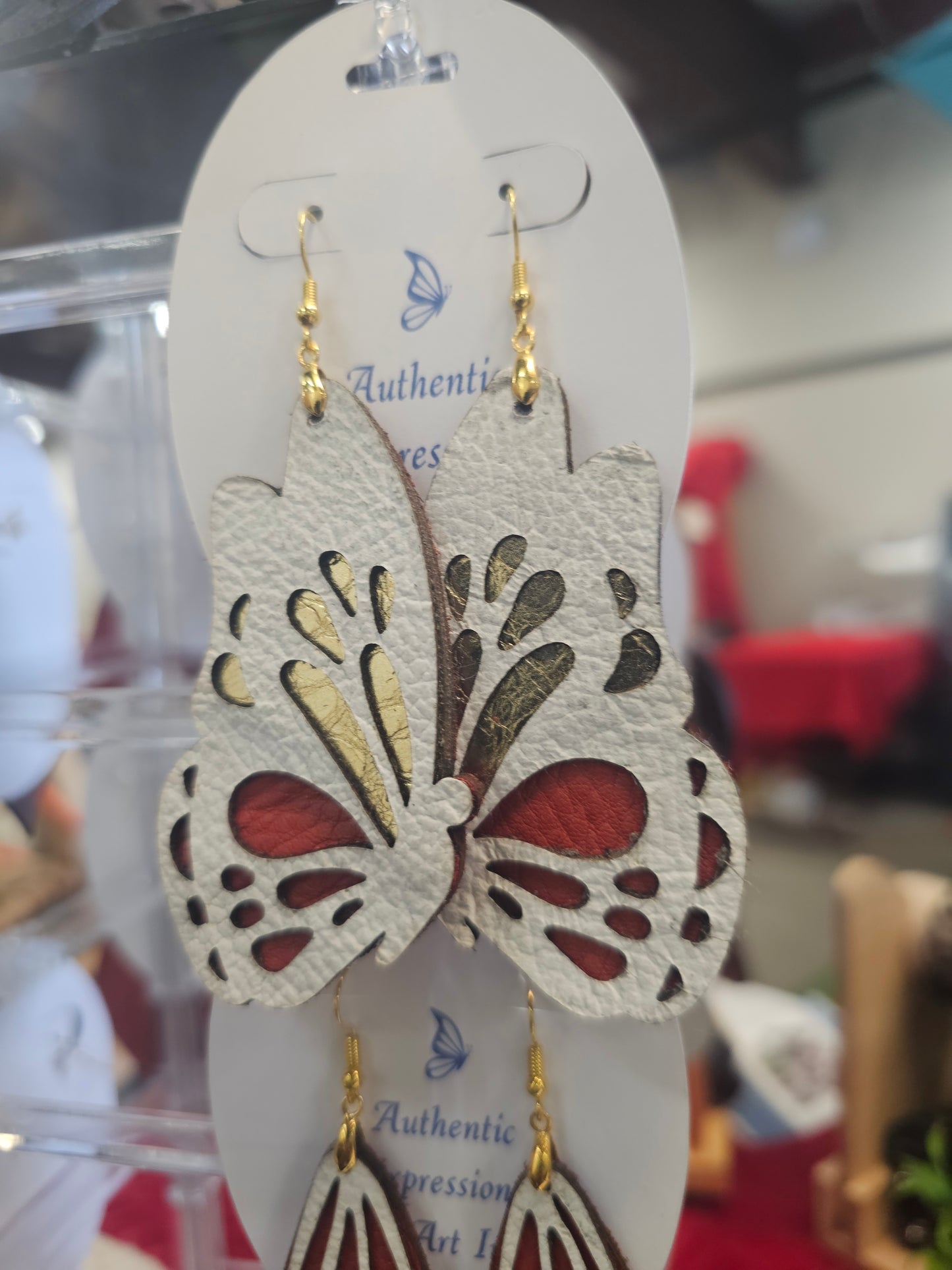 Genuine Leather Earrings