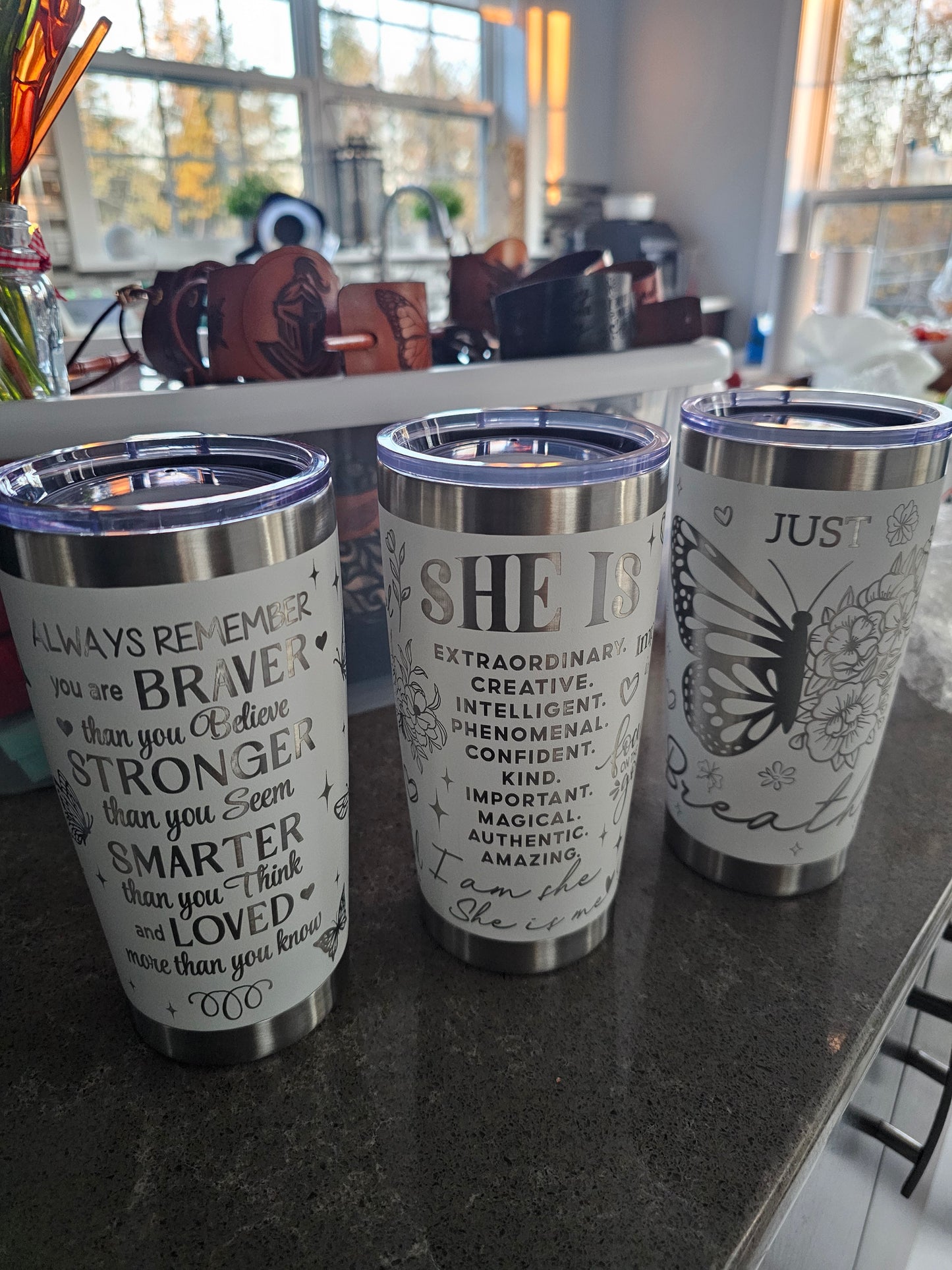 Engraved Travel Tumbler