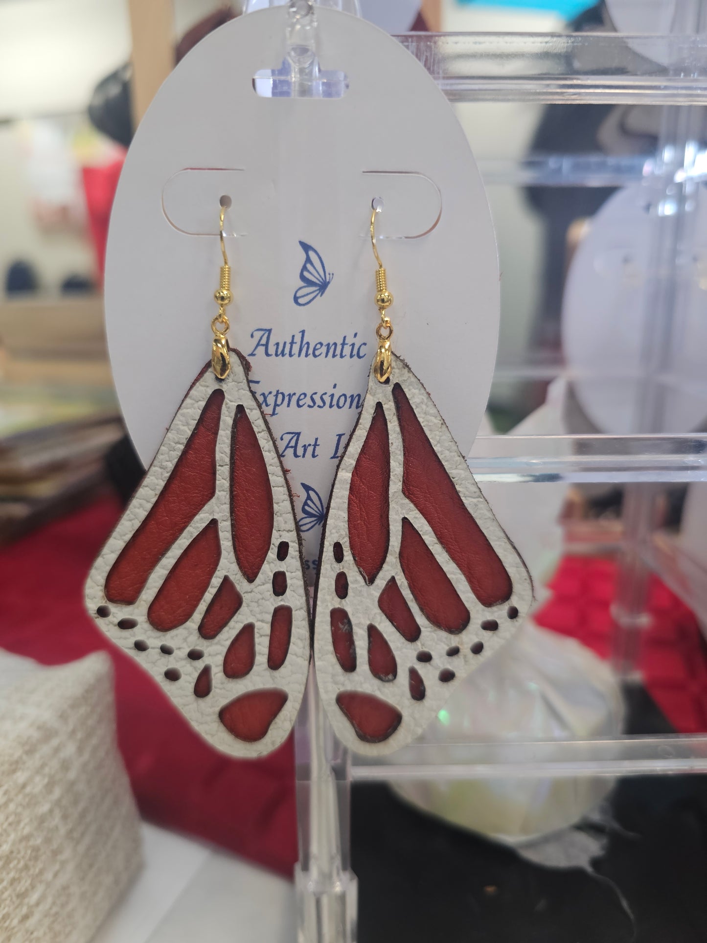 Genuine Leather Earrings