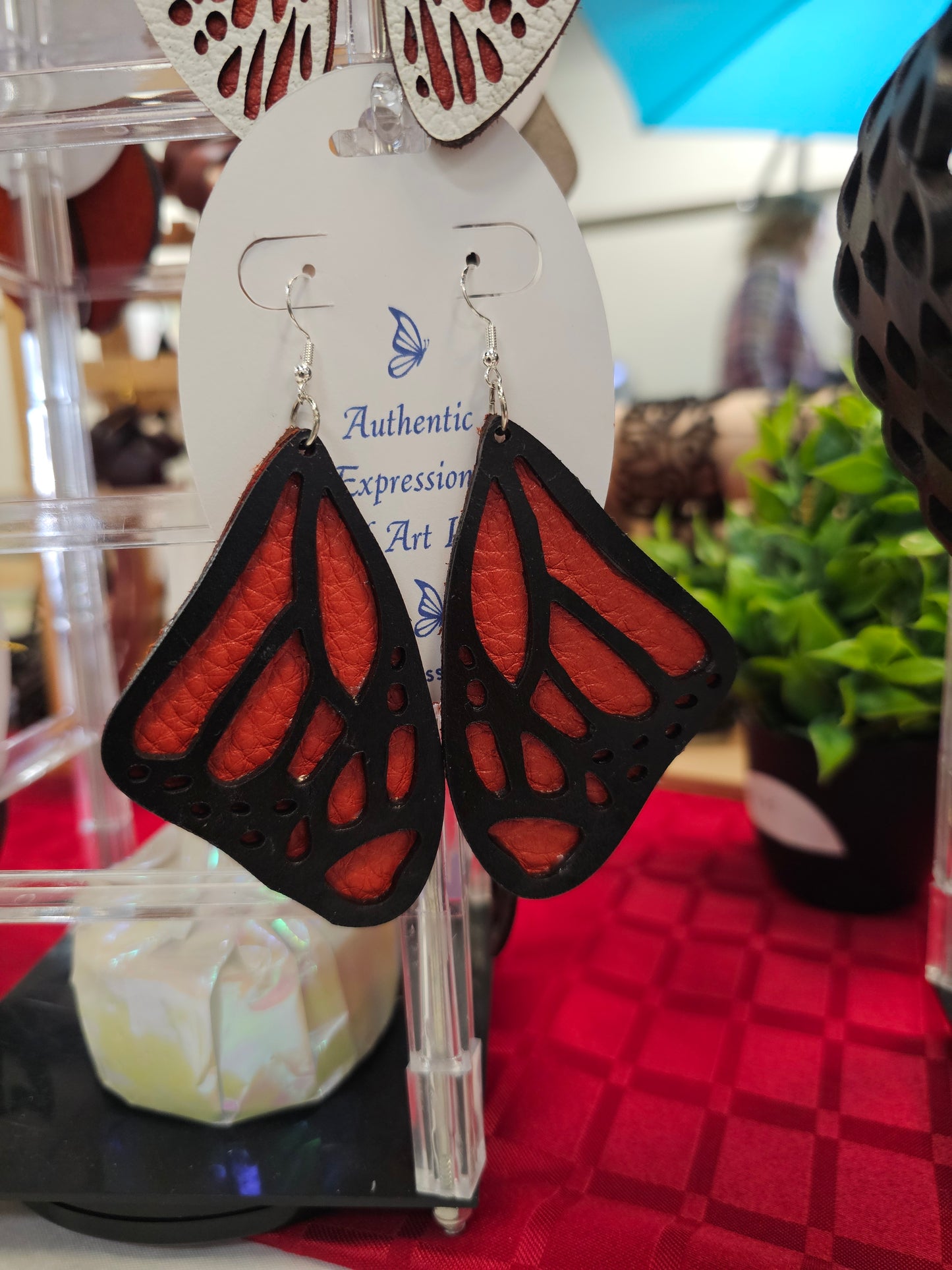 Genuine Leather Earrings