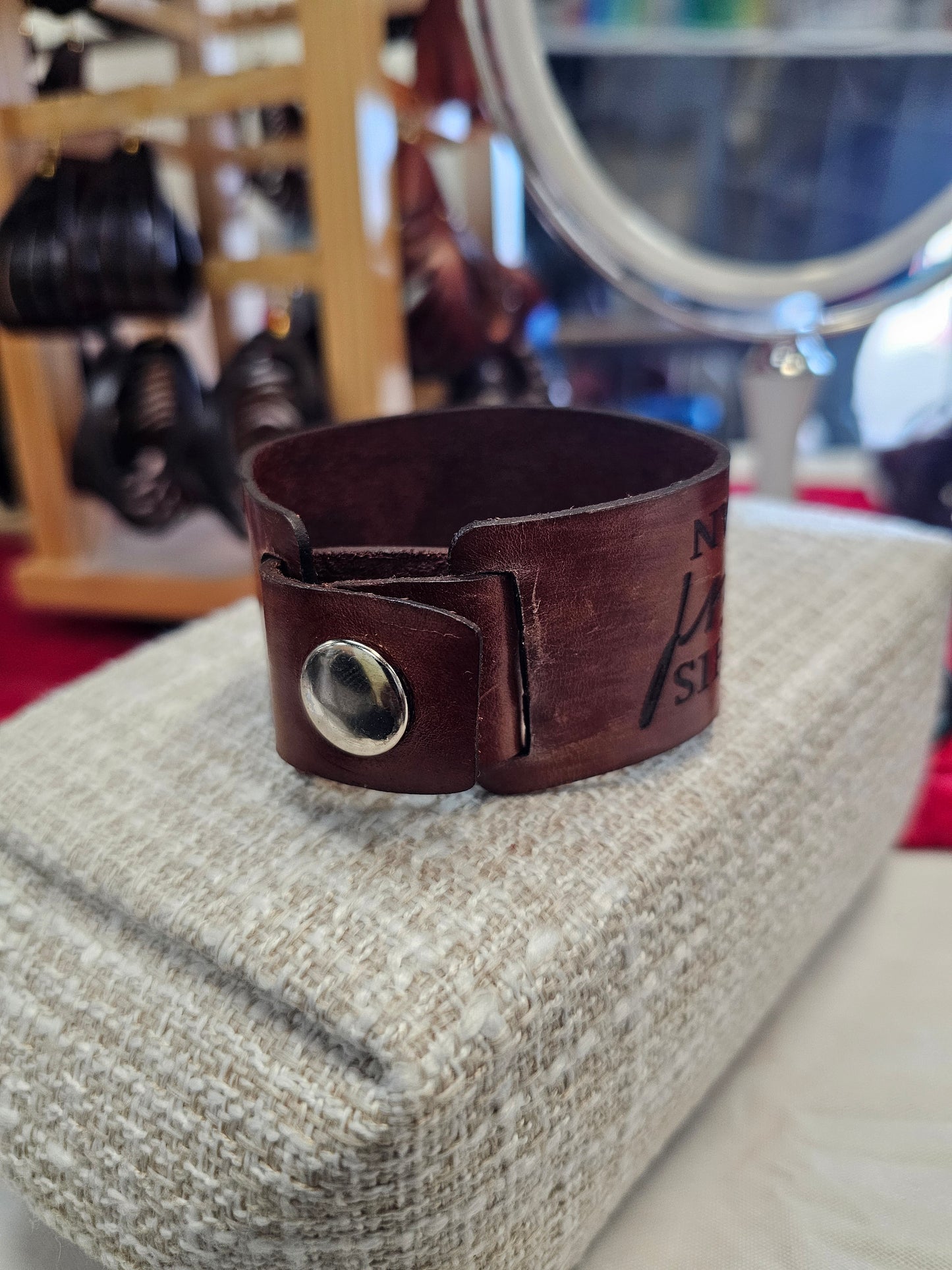 Custom Leather Bracelets